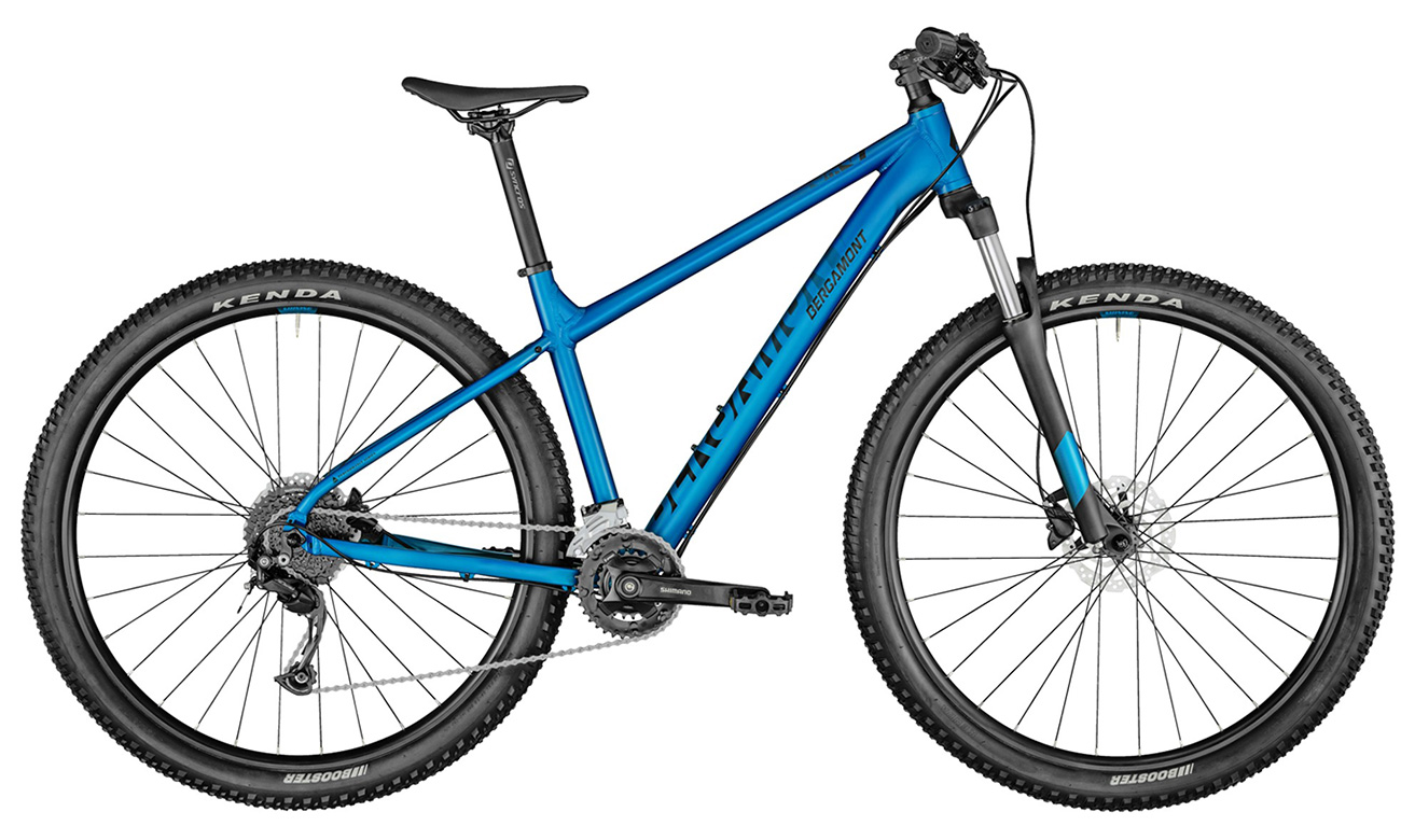 Фотография Велосипед Bergamont Revox 4 27,5" 2021, размер М, blue 